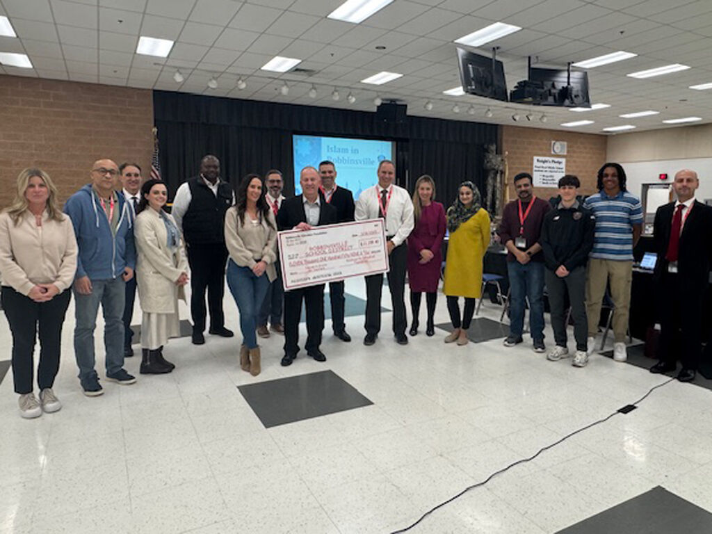 RObbinsville education foundation donation