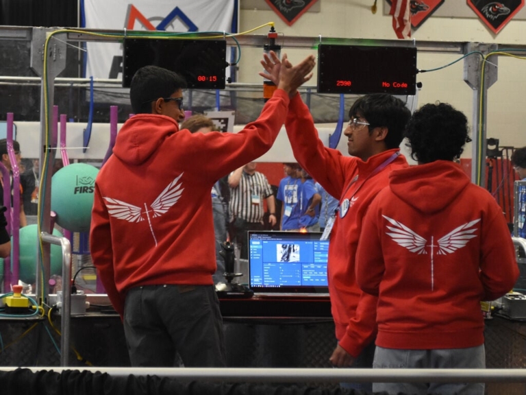 Robbinsville robotics team wins local FIRST Robotics Competition, advances to district championship