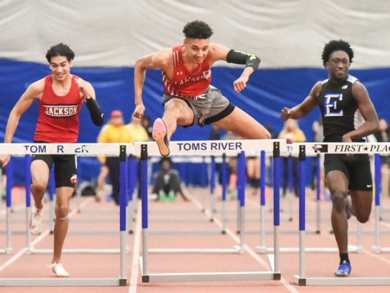 Sophie Trzaskus and Tristan Jusino-Lansing eye big spring for Lawrence High track & field