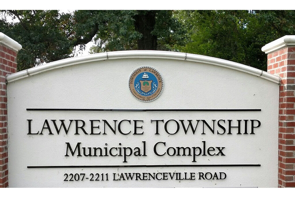 Lawrence township sign