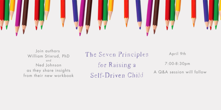 Raising a Self-Driven Child: A Talk with the Authors on April 9