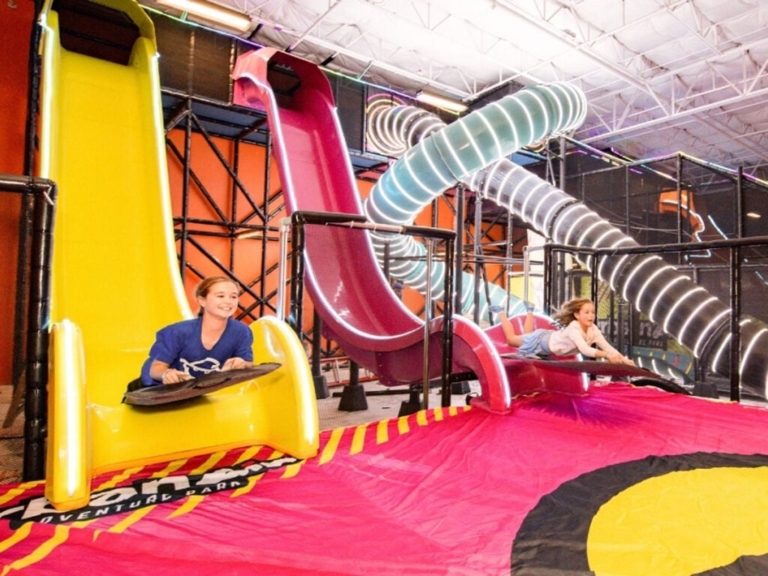 Trampolines, zip lines, and more: Urban Air opens in Lawrence Township