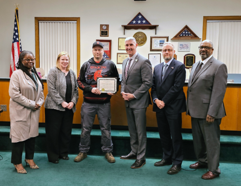 Spartan Boot Camp’s Bill Hartz honored by Bordentown Township