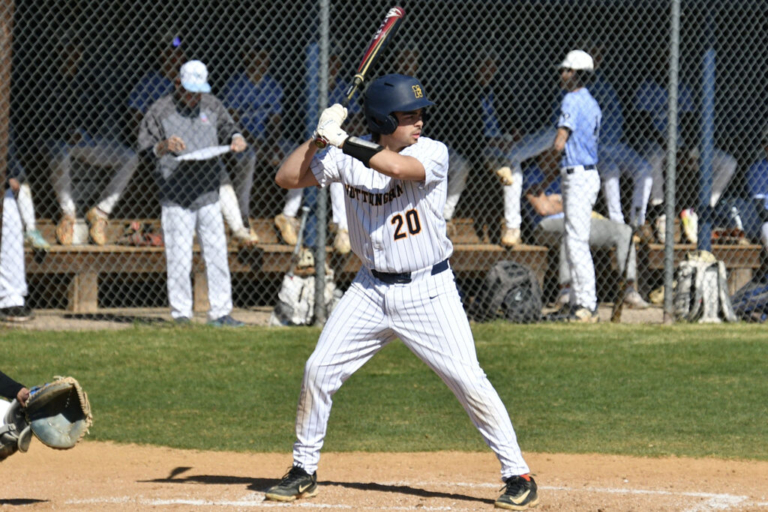 Aidan Lipman steps it up at the plate and in the field for Nottingham