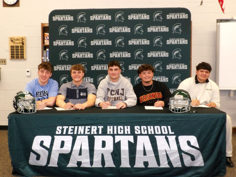 Steinert football players make commitments to play at the college level