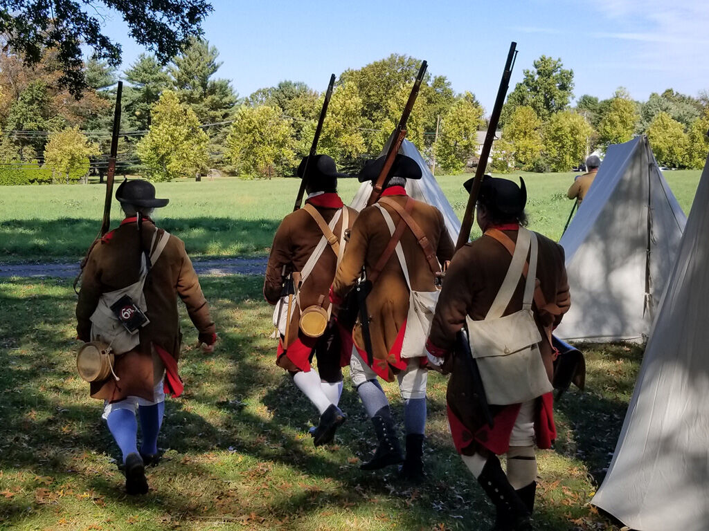 West Windsor revolution reeenactors