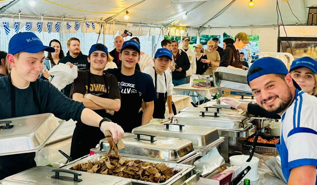 St George Greek Festival food