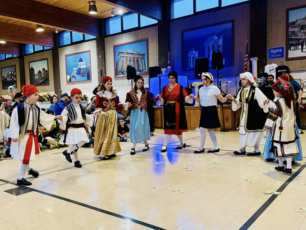 Greek festival dancing
