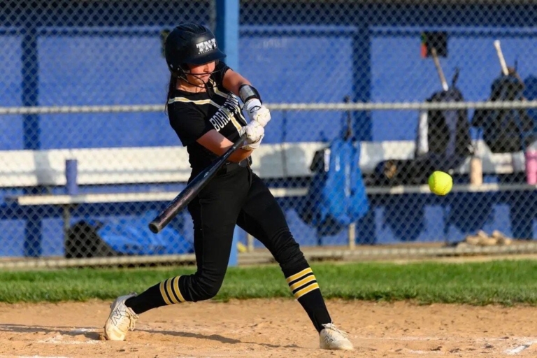 Katelin Hoppe does it all for Bordentown softball