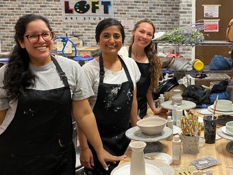 The Painter’s Loft Art Studio opens at Quaker Bridge Mall
