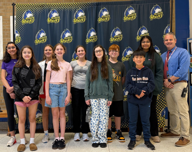 Timberlane Middle School names students of the month for May