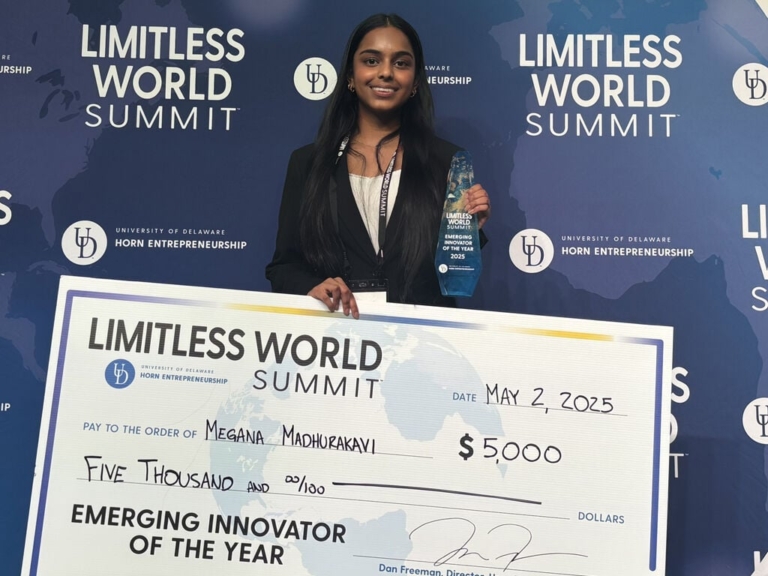 Robbinsville High School student wins global innovation award