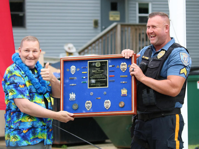 Sgt. James Moore retires after 25 years with Robbinsville Police