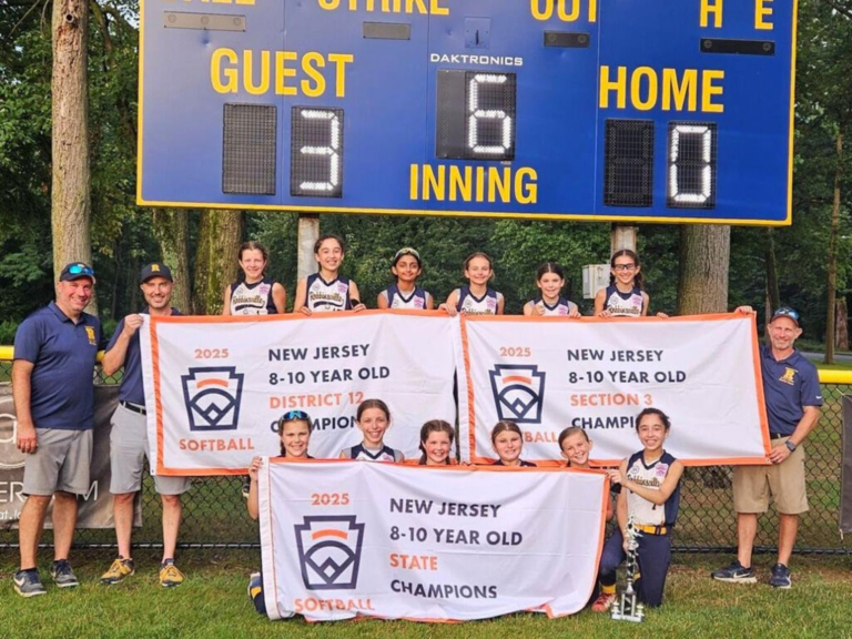 Robbinsville 10U softball team takes state crown