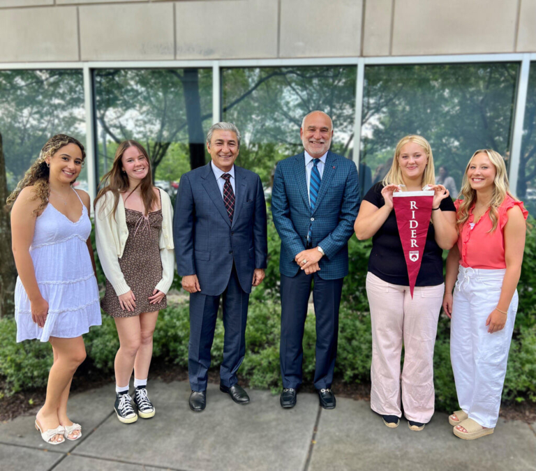Students awarded full scholarships to Rider U. through Capital Health benefits program