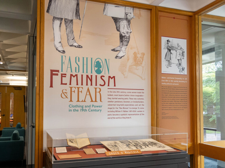 New Mudd Library exhibit explores women’s fashion backlash