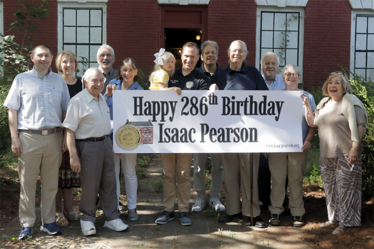 Hamilton marks Isaac Pearson’s 286th birthday