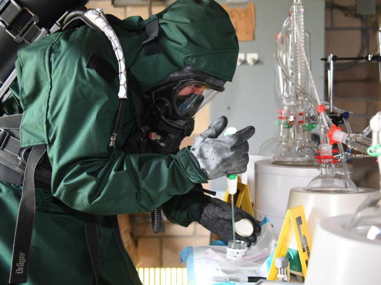 Airmen join hazmat teams for World Cup safety drill in West Windsor