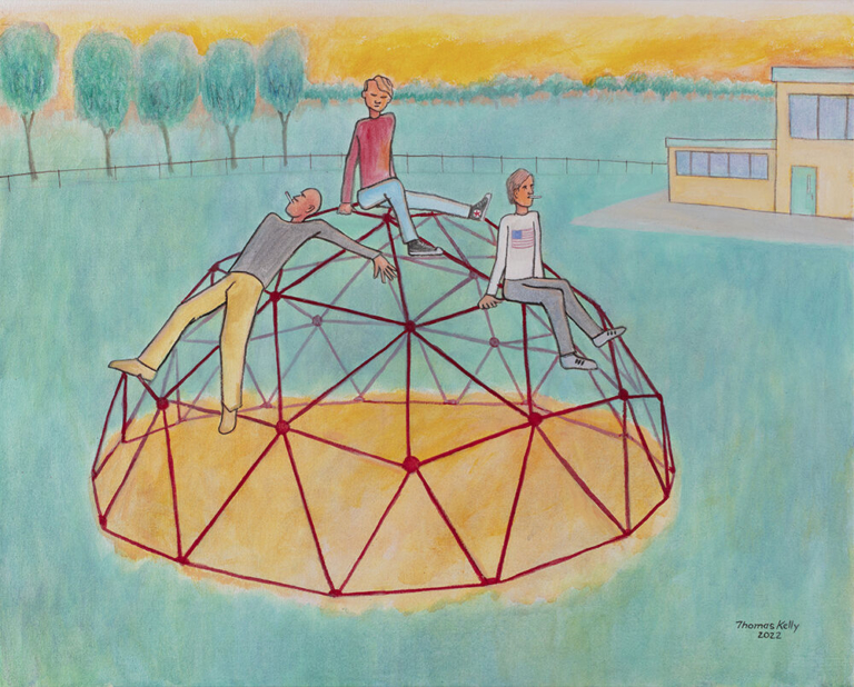 Tom Kelly: Simple Paintings That Tell a Story