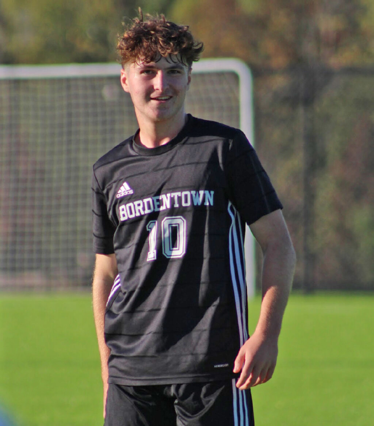 Junior Hosszu-Barrett in the middle of it all  for Scotties’ soccer