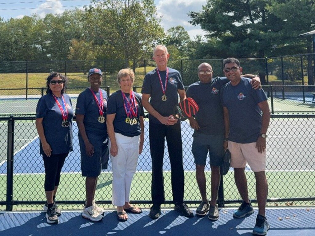 Senior olympics from plainsboro