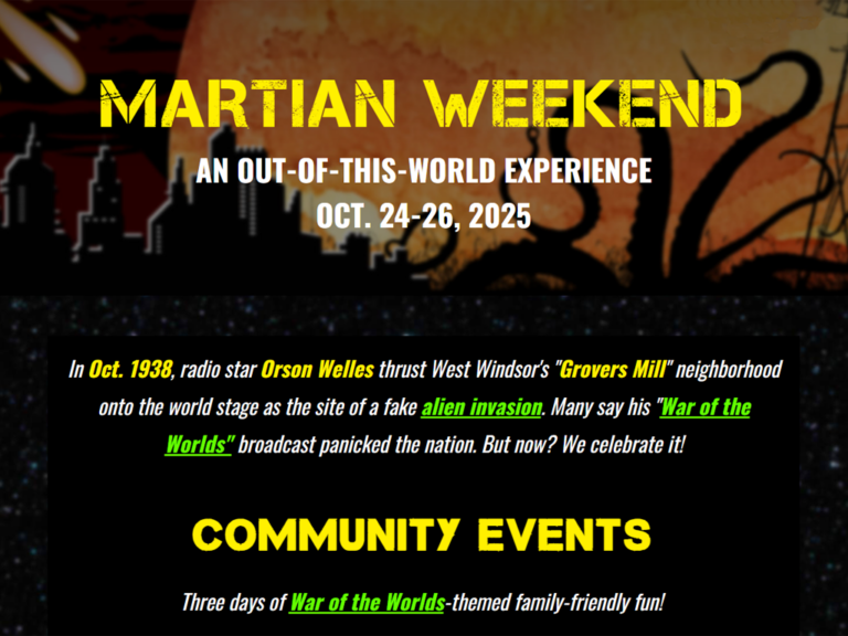 Martians return to Mercer County for anniversary celebration