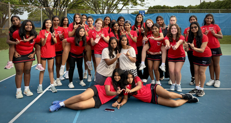 Robbinsville girls’ tennis team shows resilience through adversity