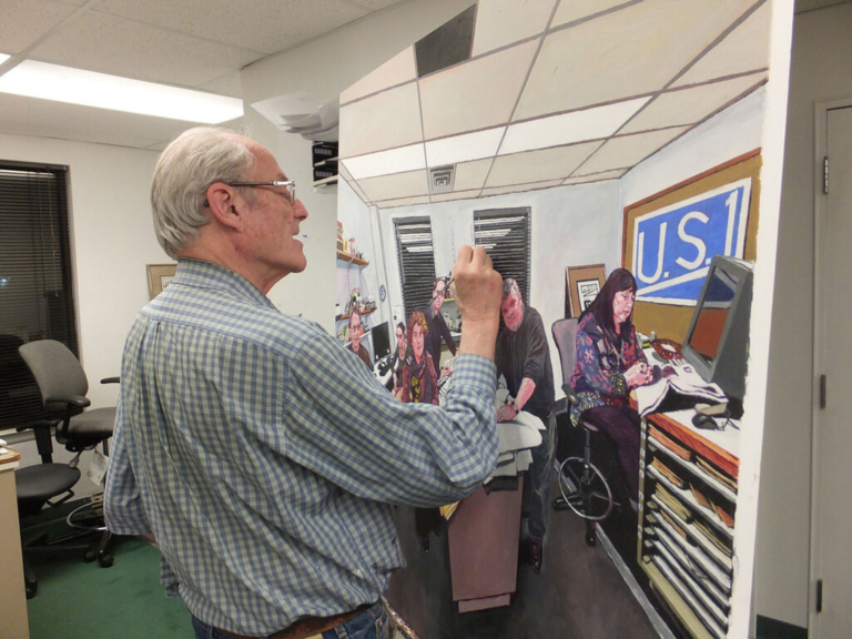 Mel Leipzig, noted Mercer County realist painter, passes away at 90