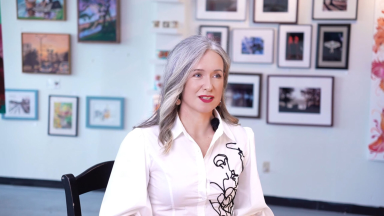 Adriana Groza Celebrates the Grand Opening of Her Princeton Art Gallery