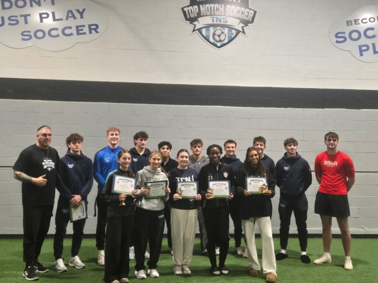 Top Notch Soccer selects Mercer County Top 22 award winners