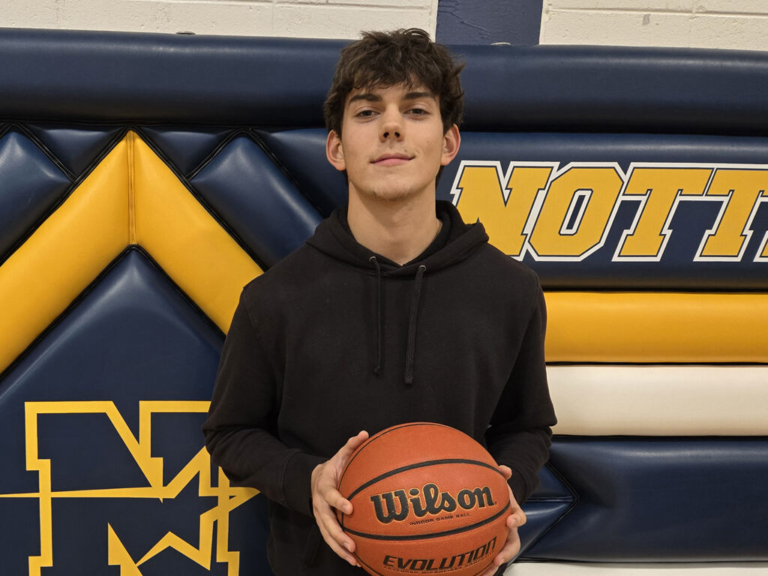 Nottingham’s Liam Cox excels in classroom and on the court