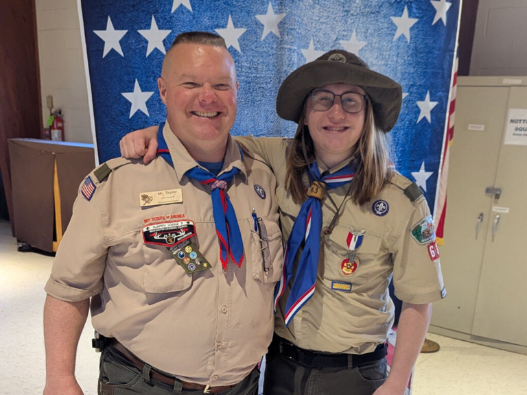 Nottingham graduate achieves Eagle Scout rank