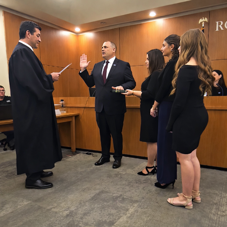 Mike Todd sworn in as Robbinsville mayor