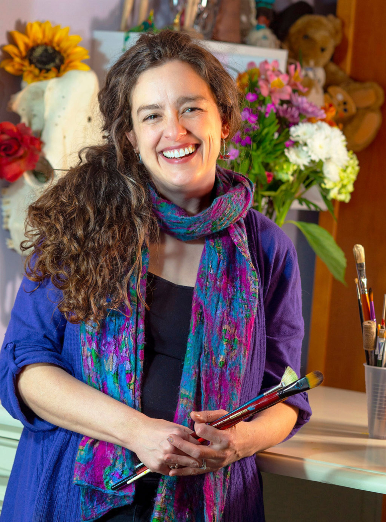 April Zay named as new Artist-in-Residence at West Windsor Arts