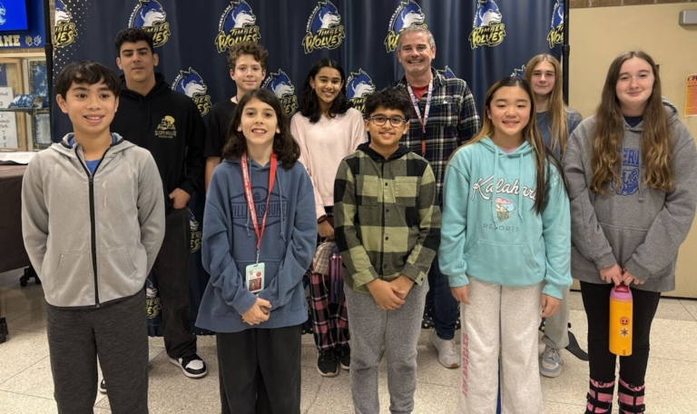 Timberlane Middle School honors students of the month