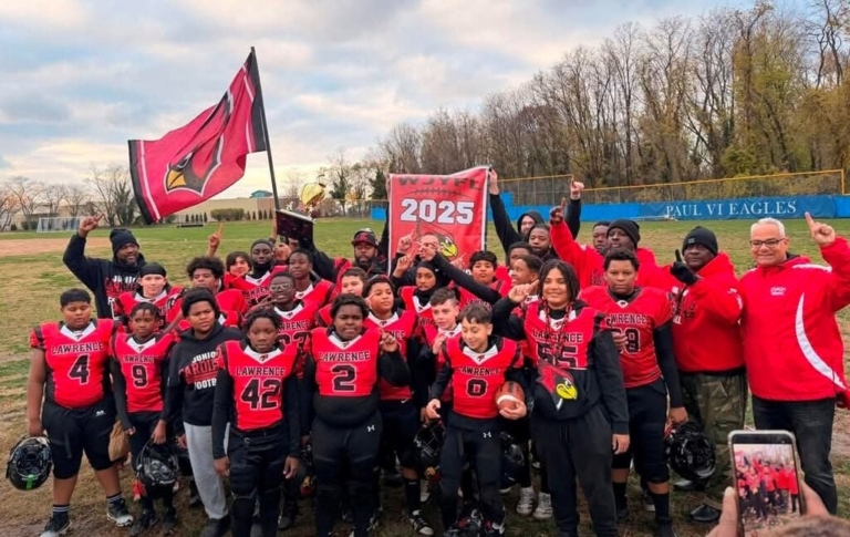 Lawrence Junior Cardinals 12U finish perfect, win WJYFL title