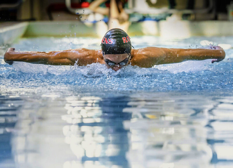 Robbinsville’s Jaden Potter embraces the pressure of sprint swimming